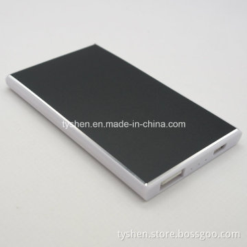 Card Power Bank Metal Black Color (J18B)
